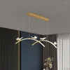 Pendant Lamps LED Gold/Black For Dining Table Kitchen Living Room Bedroom Foyer El Restaurant Coffee Bar Office Indoor Home