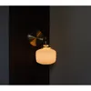 Vägglampor keramiska deco -lampor LED -ljusarmaturer sovrum wandlamp arm sconce bredvid arandela belysning badrum spegelbelysning