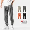 Мужские брюки летние комбинезоны Мужчина тонкий модный бренд Harlan Ninepoint Brousers Спортивные брюки Harajuku Hip Hop Streetwear 230313