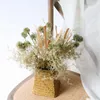 Dekorativa blommor konstgjorda växter plast latex torn gräs bukett blomma arrangemang material falska mexikanska heminredning
