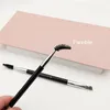 Make -upborstels Hoge kwaliteit #20 Pro dubbele uiteinde Angled Precision wenkbrauw borstel mascara wimper cosmetisch gereedschap