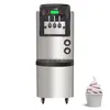 Commercial Soft Ice Cream Making Machine Fully Automatic Ice Cream Makers Vertical Sweet Cone Gelato Machine