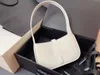 Mini sacs à bandoulière en cuir Hobo femmes concepteur mignon blanc noir demi-lune sacs à main