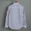 Chemises Hommes Business Robe Chemise Mode Casual Coton Hommes Slim Fit Stripe Femmes Homme Solide Vêtements Courts Manches Longues Couleur Vêtements