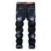 جينز الرجال جينز جينز جينز مستقيم على التوالي من العلامة التجارية الأوروبية والأمريكية الطويلة العلامة التجارية سراويل 230313