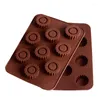 Moldes de cozimento Moseko antiaderente de silicone molde de chocolate diy geléia de pudding bolo de bolo de bolo de fontes de molde de molde de molde