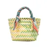 Woven Vegetable Basket Women's Bag 2022 New Fashion Summer Net Red Fashion Versatile Handbag Exotic Beach Bag 230313