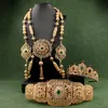 Wedding Jewelry Sets Arabic Caftan Chains Belts for Bridal In Gold Color Body Turkish Moroccan Dress Belt 230313