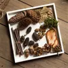 Flores decorativas Plantas artificiais Simulação Simulação Multi-tipo Ramos naturais Bolsa Fake Wood Diy Pacote Pogra Props Decor Acessório