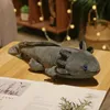 45cm kawaiiカラフルなニュートおもちゃ詰め詰められたかわいいaxolotl salamander fuzzyぬいぐるみ魚を浸す長い枕クッションキッズギフトla552