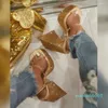 Sandaler sommaren 2023 Sexig fest Kvinnor Bling Crystal Prom Cool Platform High Heels Shoes For Woman Buckle Banket Lady