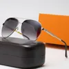 2023 Luxe MILLIONAIRE 948 Zonnebril full frame Vintage designer zonnebril voor mannen Glanzend Goud Heet verkoop Vergulde Top