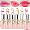 Lipstick Flower Jelly Long Lasting Nutritious Lip Gloss Balm Lips Moisturizer Magic Temperature Color Change Wholesale Make Up Drop Dhprk