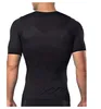 T-shirt maschile uomo t-shirt tonipastre tonifica del corpo shaper postura correttiva camicia dimme di pancia addome addome bruciarsi a compressione corsetto 230311