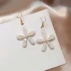 Dangle Chandelier Petal Earrings 2021 New Fashion Versatile Earrings Xianqisen Super Earrings Korean Temperament Net Red Earrings G230313