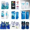 Luka Doncic 77 Slovenia Basketball Jersey 3 Goran 10 Mike Tobey 11 Jaka Blazic 30 Zoran Dragic 8 Edo Muric Printed 2023 Euro Basket Men Onming