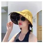 Berets Summer Double-Layer Hat Hat Women's Fregh Sun Sun Outdoor UV Protect