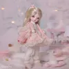 Poupées Sapphire BJD 1 6 Art Doll 25 3cm En Pull Rose Veste Et Jupe Pour L'hiver YOSD Fantasy Résine Jouets 230313