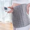 Carpets 220-240V 100W 40 30cm Microplush Electric Heating Pad For Abdomen Waist Back Pain Relief Winter Warmer 3 Heat Controller EU PlugCarp