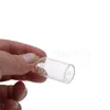 2 ml a 60 ml de amostra transparente de vidro frasco de reagente de reagente pequeno frasco claro para experimento