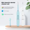 Andra orala hygieniska elektriska Sonic Dental Irrigator Tooth Calculus Remover Tandblekning Rengörare Ta bort Tartar Tänder Rengöringsverktyg 230311