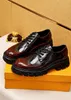 2023 High Quality Mens Formal Dress Shoes Genuine Leather Business Oxfords Male Brand Casual Comfortable Flats Mocassin Homme Size 38-45