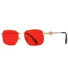 豪華なデザイナー高品質のサングラス20％オフ21037ファッショナブルなメタルスモールフレームタンスタイル高度な感覚