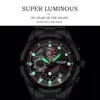 Montres-bracelets LANGLISHI Mode décontractée Montre pour hommes Top Sports Étanche Lumineux Business Elite Horloge à quartz