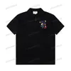 xinxinbuy Herren Designer T-Shirt 23SS Blumenbrief Stickerei Kurzarm Baumwolle Damen Schwarz Weiß Blau Grün Rot XS-2XL