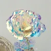 Valentine Day Party Rose Flowers 24K Foil Plated LED Luminous Roses Proposal Wedding Anniversary Mothers Birthday Christmas Day Gifts RRA