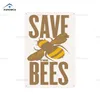 Happy Bee Metal Tin znak miód Dekoracja ścienna dla ogrodowych farm pszczelarz ostrzegawczy metalowa blaszana tablica vintage żelazna płyty 30x20 cm W03