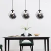 Pendant Lamps Glass Crystal Chandelier Nordic Ins Bedroom Bedside Living Room Dining Home Decoration