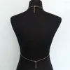 Chaînes Bikini poitrine soutien-gorge chaîne collier bijoux pour femmes Punk tour de cou Vintage corps colliers en gros