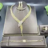 Hochzeitsschmuck-Sets, silberfarben, Kristall, Brautschmuck-Set, Ohrringe, Halskette, Hochzeit, geometrisch, elegant, romantisch, Brautjungfern-Schmuck-Sets 230313