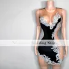 Pop Afrikaanse prom jurk Mermaid Black Velvet Sexy Short Gala gelegenheid avondkleding feestjurken voor meisjescocktailjurken
