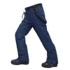 Skiing Pants Large Size Ski Men -30 Temperature High Quality Windproof Waterproof Warm Snow Trousers Winter Snowboard Brand