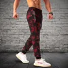 Erkek pantolon kamuflaj koşu pantolon erkek spor tozluk fitness tays spor salonu jogger vücut oluşturma eşofman sporu koşu pantolon pantolon 230313