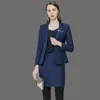 Two Piece Dress Women Blazer And Skirt Set Suit Professional Clothes For 2peice Formal Suits
