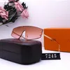 Lunettes de soleil de couple de plage pour hommes et femmes de créateurs 20% de réduction sur les lunettes de mode de voyage de tir de rue à l'étranger 7245