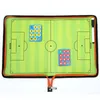 Sports Gloves Tactical Board Magnetic Zipper Football Foldable Strategy with Pen Clipboard 230313