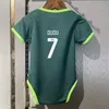 2324 Palmeiras Vêtements pour bébé RONY BRENO Maillots de football DUDU LOPES R.VEIGA DEYVERSON ATUESTA ZE RAFAEL G.VERON DANILO R.NAVARRO Domicile Maillots de football pour enfants