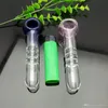 Smoking Pipes Color three layer partition glass pipe Glass bongs Oil Burner Glass Water Pipe Oil Rigs