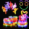 Novel Games 14st Light Up Glow Sticks Pop LED FIDGET TUBES Kids Halloween Party Favors Priser Goodie Bag Stuffers In the Dark Xmas 230313