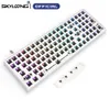 GK96 GK96XS Lite Dichtung Benutzerdefinierte DIY mechanische Gaming-Tastatur-Kit Drahtloser Bluetooth-RGB-Schalter Hot-Swap-Split-Leertaste