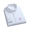 Casual shirts voor heren heren shirts lange mouw casual reguliere slanke fit shirts mannen casual sociaal camisa sociaal 100 katoen lange mouw shirt voor mannen 230314