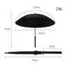 Umbrellas Japanese Samurai Umbrella Windproof Semiautomatic Long Umbrella Large Men's and Women's Business Umbrella Men's Paraguay 230330