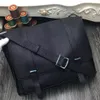 Varumärkesväska designer handväska 35 cm messenger väska för man och kvinna handgjorda kvalitet togo läder vax sömmar svart många färger snabb leverans