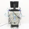 14 en 1 Hydra Dermabrasion Machine Soins du visage à l'oxygène Hydro Microdermabrasion Peeling du visage BIO Lifting Machine de nettoyage en profondeur à ultrasons