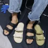 Sandalen pmawxs zomer orginale mannen slippers indoor eva soft bottom trend glijbanen licht strandschoenen big size 47