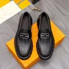 2023 Mens Dress Shoes Fashion Echt lederen Business Office Werk Formeel platform Oxfords Brand Designer Party Wedding Flats Maat 38-44